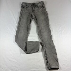 Anthropologie‎ Pilcro and the Letterpress Mid Rise Distressed Skinny Jeans SZ 27